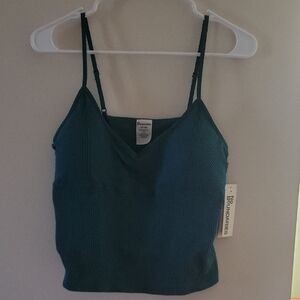 Elegant Teal Camisole with Adjustable Straps